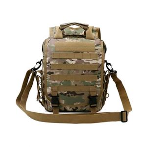 Sac à dos tactique de camouflage pour sports de plein air, sac à bandoulière multifonctionnel pour ordinateur, sac en polyester avec système Molle - Product Image 3