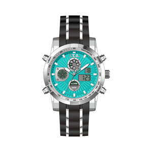 Reloj Digital Empresarial OEM, Reloj de Pulsera Electrónico con Pantalla LED de Vidrio, Deportivo, Resistente al Agua, con Alarma, <span class=keywords><strong>Cronómetro</strong></span>, Caja de Acero Inoxidable - Product Image 4