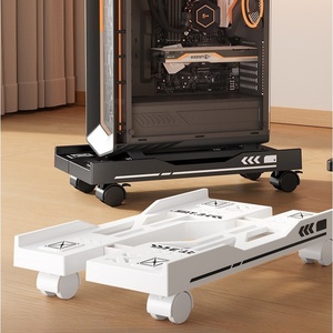 แท่นวางซีพียูแบบปรับได้สำหรับงานหนักขาตั้งคอมพิวเตอร์แบบมีล้อ - Product Image 1