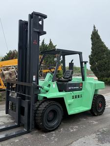 รถยกมิตซูบิชิ FD80 ดีเซล มือสอง สภาพดี ใช้งานน้อย เกียร์ทำงานราบรื่น เสากระโดง 3 ท่อน เชื่อถือได้ เหมาะสำหรับคลังสินค้า - Product Image 4