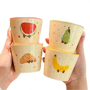 Mug de voyage en céramique de style américain avec motif de poire mignon pour les couples, idéal pour le petit-déjeuner, fabriqué en Chine - Product Image 2