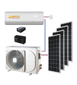 Aire Acondicionado Solar de 1 Tonelada, 12000 Btu, DC42-60V, de Pared, para Uso Doméstico, con Refrigeración/Calefacción y Refrigerante R32, UNP-DC48V12K W - Product Image 4
