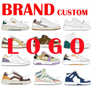 Chaussures blanches en <span class=keywords><strong>cuir</strong></span> véritable de haute qualité, chaussures de skate originales Jordanian. - Product Image 6