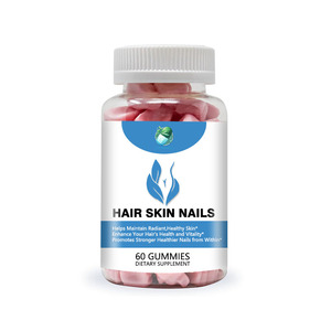 Gomitas para Cabello, Piel y Uñas con Biotina de Alta Potencia, Vitaminas, Zinc y <span class=keywords><strong>Complejo</strong></span> <span class=keywords><strong>B</strong></span> para una Piel Radiante, Uñas Fuertes y Crecimiento Capilar Saludable - Product Image 1