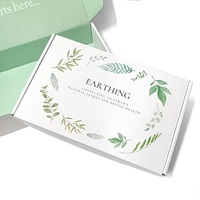 Boîtes cadeaux en carton biodégradable avec logo personnalisé, boîtes d'expédition recyclées avec impression personnalisée, boîtes blanches pour l'emballage