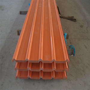 Tuiles de toiture métalliques Factoriy les plus vendues, en <span class=keywords><strong>acier</strong></span> PPGI 7m x 1m x <span class=keywords><strong>1mm</strong></span>, <span class=keywords><strong>tôle</strong></span> de toiture ondulée en fer revêtu de couleur - Product Image 3
