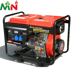 6 Kva 발전기 6500 중국 디젤 발전기 가격 오픈 타입 - Product Image 3