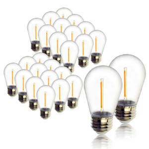 Tira de luces <span class=keywords><strong>led</strong></span> rgb g40 s14 para jardín, luces navideñas solares impermeables para exteriores, iluminación decorativa, bombillas de jardín - Product Image 4