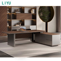 Escritorio de Computadora Convertible Liyu, Económico, para Oficina en Casa, con Cajones, Escritorio para Portátil de Madera Personalizado