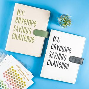 Venta directa del fabricante, libro de comercio con Concepto de dinero inteligente, cuaderno de cuero personalizado, hojas sueltas - Product Image 3