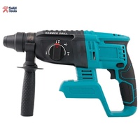 Marteau perforateur rotatif sans fil 21V, sans balais, 26mm de diamètre de perçage, 900 tr/min, 4500 coups par minute, outil de construction pour murs en béton, usage industriel