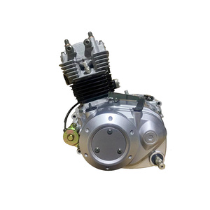 Высококачественный новый электрический/кикстартерный двигатель серебристого цвета для мотоциклов TVS HLX125, аксессуары - Product Image 4