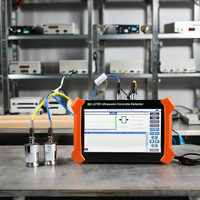 Détecteur ultrasonique non métallique, prix portatif d'ultrason pour la pile multi de tuyau de testeur d'impulsion ultrasonique