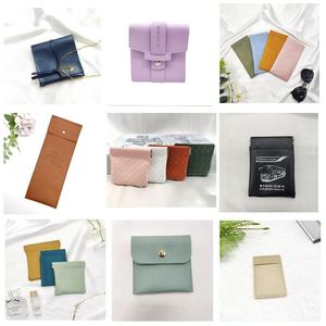 Custom Eco-Friendly Velvet Suede Microfiber Jewelry Bags for Earrings Rings Necklaces Durable Recyclable <b>Textile</b> <b>Packaging</b> - Product Image 3