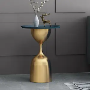 현대 금속 사이드 테이블 도매 엔드 테이블 거실 커피 테이블