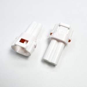 Connecteur auto 2 broches mâle femelle blanc <span class=keywords><strong>étanche</strong></span> Connecteur moto 6187-2171 6180-2181 - Product Image 2