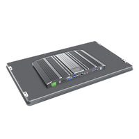 PC industriel embarqué LICON 21,5 pouces mural tactile pour affichage dynamique, distributeur automatique, terminal TV POS en aluminium I3/I5 Win7/10