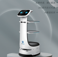 Robot de livraison de nourriture Keenons DINERBOT T5 T6 T8 T9 T10 T11 100% original, châssis anti-déversement, suspension, navigation SLAM, en stock