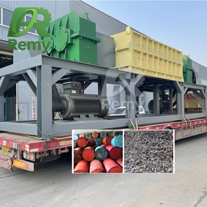 Large Scale Twin Shaft Shredder Machine for <strong>Shredding</strong> <strong>Rubber</strong> Tires and Heavy Scrap Components - Product Image 2