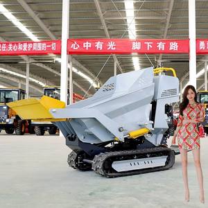 Mini Dump Crawler Garantía postventa Pequeño para la venta Dumper Mini Dumper 500kg Pieza de fábrica CE - Product Image 5