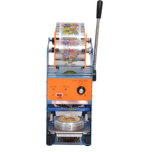 90mm 95mm Plastic Paper Soy Milk Tea <strong>Cup</strong> <strong>Sealing</strong> <strong>Machine</strong> Manual Bubble Tea <strong>Cup</strong> Sealer - Product Image 1