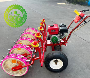 Sembradora de Gasolina de 2 Filas XUT, Máquina de Siembra Agrícola Manual - Product Image 4