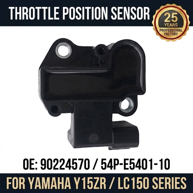 Motorcycle Throttle Body Sensor for Yamaha FZ150 LC150 Y15 Y15Z Y15ZR YBR150 XTZ150 EXCITER 150 TPS Throttle Position Sensor