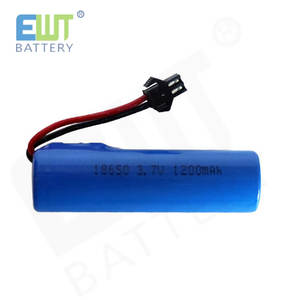 Baterai Li-ion 18650 <span class=keywords><strong>3</strong></span>.7V 1200mAh untuk Produk Digital - Product Image 2