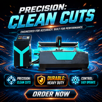 Machine de découpe plasma CNC haute précision pour métal 1325 1530 2030 2040 1560 2060 avec contrôleur de hauteur de torche à arc