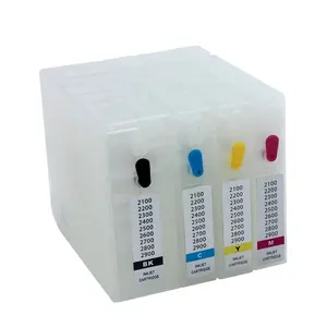 PGI-2500 Refill Ink Cartridge with Permanent Auto Reset Chip for Canon MAXIFY iB4050 iB4150 MB5050 MB5150 MB5350 MB5450 Printer