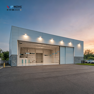 <span class=keywords><strong>Hangar</strong></span> en acier sur mesure, directement de l'usine, structure en acier économique pour avions avec porte - Product Image 2