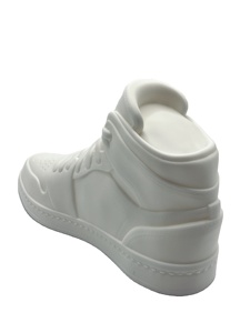Mode 2025 Fluide Peinture Chaussures Sculpture 28cm Blanc Baskets Blanc Ours <span class=keywords><strong>Action</strong></span> Figure DIY Art Artisanat Cadeau pour Adultes - Product Image 2