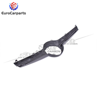 Cadre de calandre en fibre de carbone style B pour Mercedes Classe C W205 C63 C63S, modèle 2014, pièce de rechange pour carrosserie automobile, grille moyenne