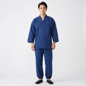 Vêtements de travail unisexes respirants en microfibres de style japonais pour adultes, à la mode et de construction robuste - Product Image 2
