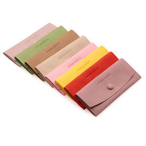 נרתיק משקפי שמש מעור בהתאמה אישית, נרתיק רך עם סגירת שרוך, ניתן למחזור, צבע בהתאמה אישית, משקפי ראייה לחתונה - Product Image 3