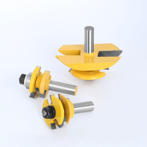 ชุดดอกกัดงานไม้ลาวี 3 ชิ้น 12 ตะปู แบบสองด้าน R สำหรับงานประตูตู้และงานแปรรูปไม้ - Product Image 3