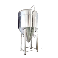 Fermenteur à Enceinte Alvéolée en Acier Inoxydable Tonsen TS-2500 (200L-2000L) pour Fermentation de Bière en Brasserie - En Promotion