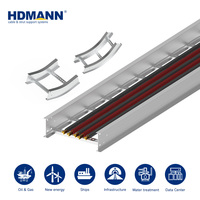 Échelle à câbles en alliage d'aluminium durable certifiée ABS Hdmann pour les besoins de systèmes de support de câbles de contrôle d'automatisation industrielle