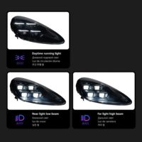 Ensemble de phares à LED matriciels pour 2011-2018, 6000K, 6000 Lumens, mise à niveau Plug-and-Play, nouveau style de lentille de phare