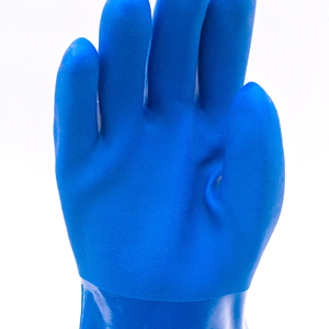 Gants de travail en PVC personnalisés Gants de sécurité résistants aux produits chimiques et à l'eau avec protection contre les coupures et les chocs - Product Image 5