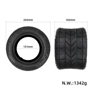 Neumático TUOVT 10x6.00-6 para Vehículo Eléctrico, Stock en Almacén de Alemania, Libre de Impuestos, Neumático Sin Cámara de 10 Pulgadas, Neumático de Vacío TUOVT 10x6.00 - Product Image 2