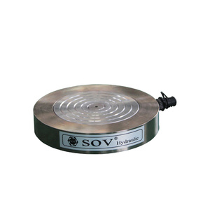 Vérin hydraulique en acier réglable en hauteur ultra-basse 100T 1500BAR pour espaces restreints STC-10010 - Product Image 3