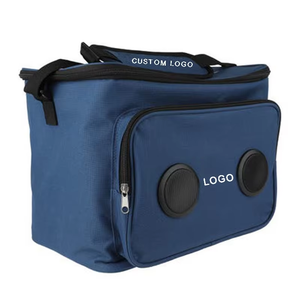 Tùy Chỉnh Xách Tay Mềm Gấp, Dây Kéo Cách Điện Nhiệt Du Lịch Ice Bia Rượu Thực Phẩm Tote Ăn Trưa Bãi Biển Túi Lạnh Với Loa/ - Product Image 6