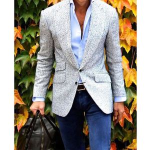 Nuova moda primavera e autunno Casual <span class=keywords><strong>abito</strong></span> scozzese da <span class=keywords><strong>uomo</strong></span> giacca <span class=keywords><strong>abito</strong></span> Slim Fit britannico - Product Image 3