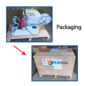 FK603半自動ミニラベルマシンガラス瓶/ペットボトル/ラベリングマシン用ウェットグルーラベリングマシン - Product Image 4