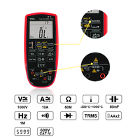 Multimeter Akurasi Tinggi Otomatis dengan Layar Sentuh Pintar 6000 Counts VA90A Duty-Cycle CAT III 1000V IP67 Tahan Air