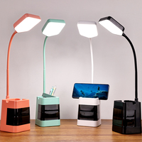 Lampe de table LED TIANHUA en gros, OEM, veilleuse, 3 niveaux de luminosité réglables, pour étude et lecture, contrôle tactile USB, CRI élevé 86.6, mobile