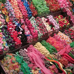 Großhandel Süßigkeiten und Süßigkeiten Halal Bulk Gummy Candy Hersteller aus China Factory