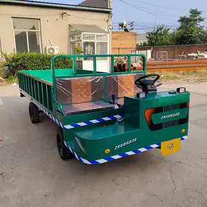 2 Tons 3 Tons Of Electric Carrier For Warehouse Plant Engineering Farm Pasture Logistics Garden Electric Flat Car