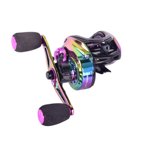 Moulinet de pêche <span class=keywords><strong>en</strong></span> alliage d'aluminium, rapport de transmission 7.2:<span class=keywords><strong>1</strong></span>, moulinet à manivelle droite pour la pêche <span class=keywords><strong>en</strong></span> rivière, <span class=keywords><strong>en</strong></span> lac, <span class=keywords><strong>en</strong></span> mer - Product Image 2